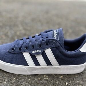 adidas Men's Daily 3.0 Sneaker, Bright Royal/White/Bright IE5680 size 9